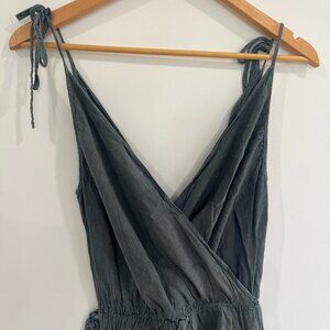XS Gauzy Strappy Double Wrap Jumpsuit